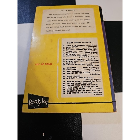 black beauty anna sewell vintage - Picture 3 of 4